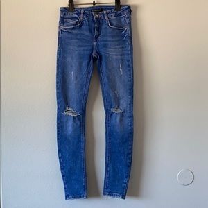 Size 06, Zara, blue trafaluc denimwear